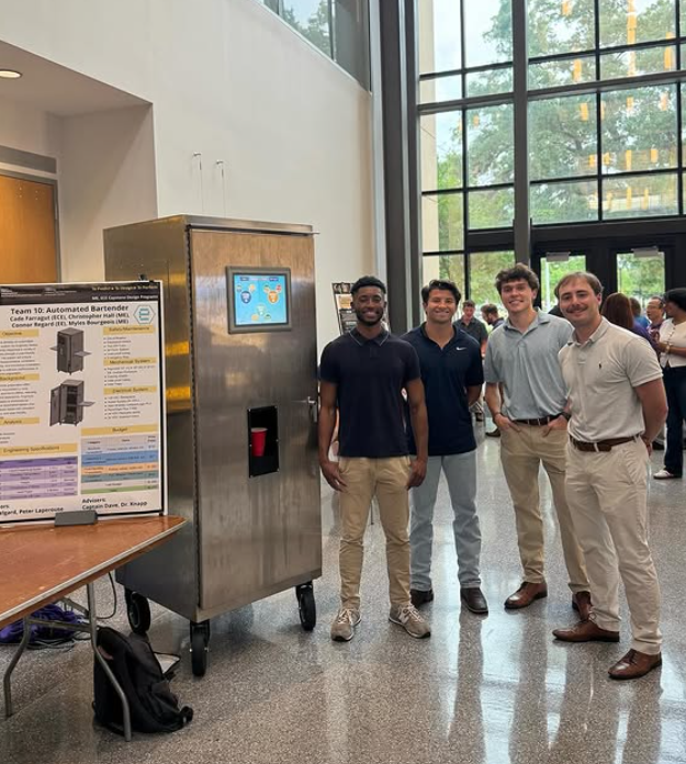 Senior design automated bartender project